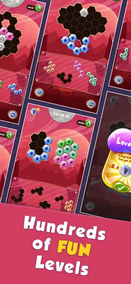Game screenshot Hexa.block Color Woody Puzzel apk