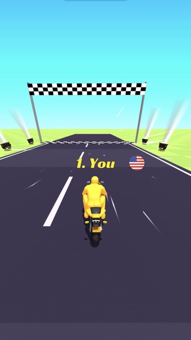 Bike Race.io Screenshot