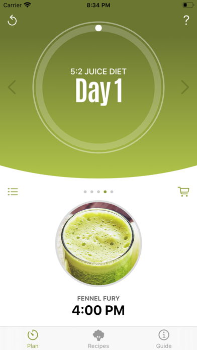 Screenshot #1 pour Jason Vale’s 5:2 Juice Diet