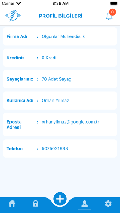 Sayaç Takip Screenshot