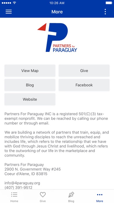Partners For Paraguay screenshot 3