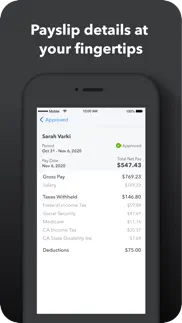 quickbooks payroll iphone screenshot 4