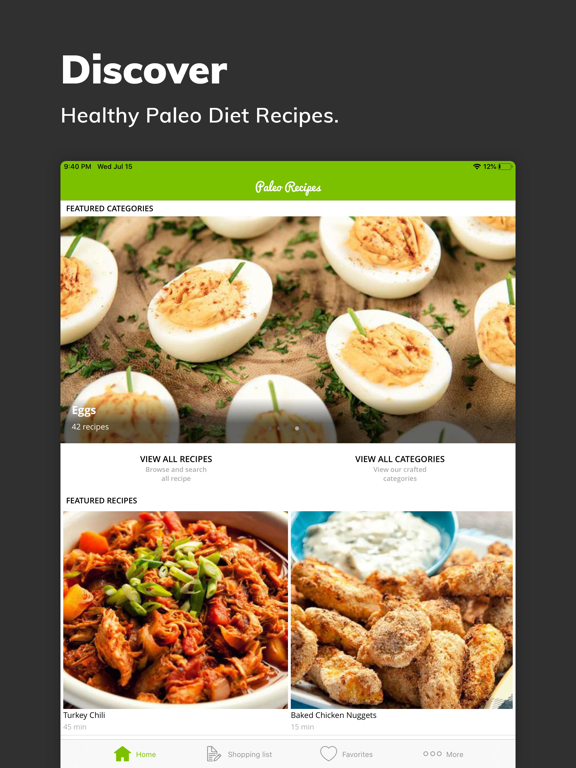 Screenshot #1 for Healthy Paleo Diet Recipe