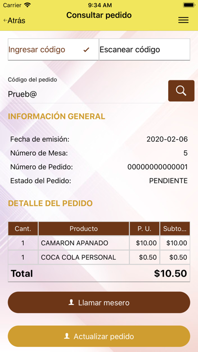 Hamburguesas cuadradas Screenshot