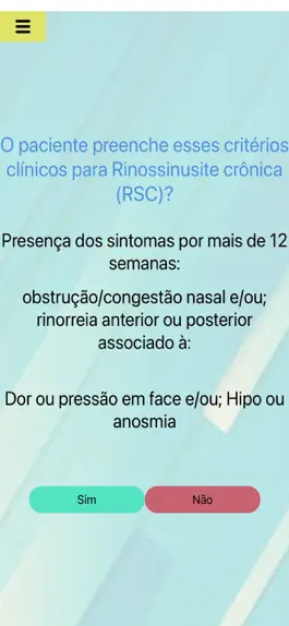 Game screenshot Rinossinusite crônica hack