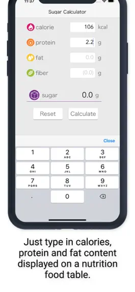 Game screenshot Sugar Calculator hack