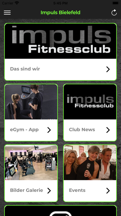 Impuls Fitness Bielefeld Screenshot