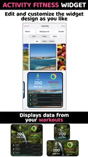 activity fitness widgets iphone screenshot 2