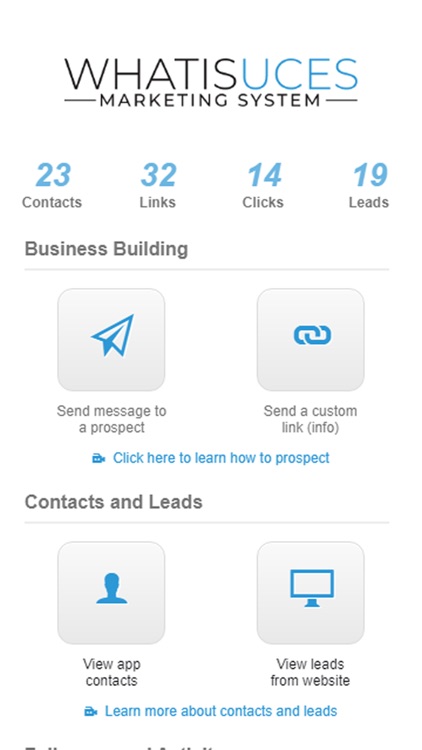 WhatisUCES App and System
