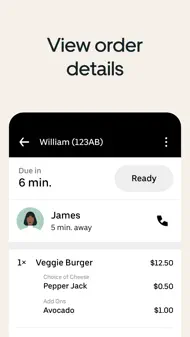 Uber Eats Orders iphone bilder 2