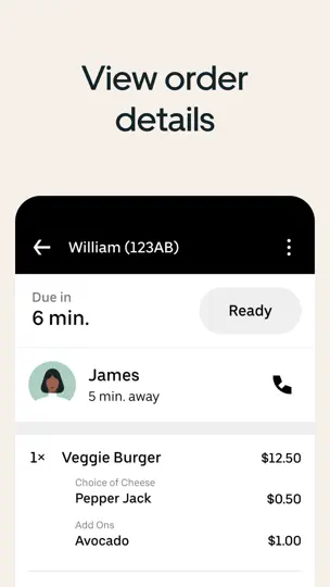 Capture d'écran de Uber Eats Gestion De Commandes sur iPhone 3