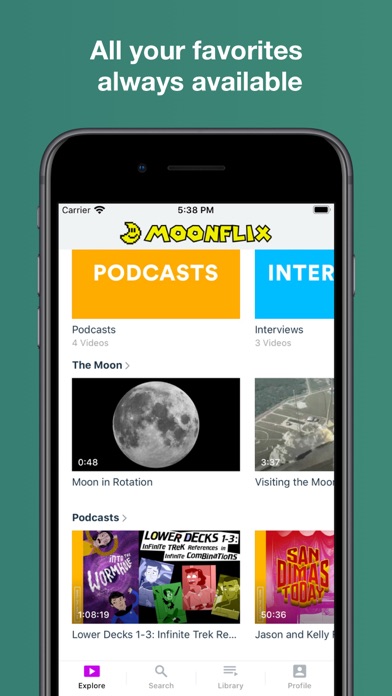 MoonFlix Screenshot