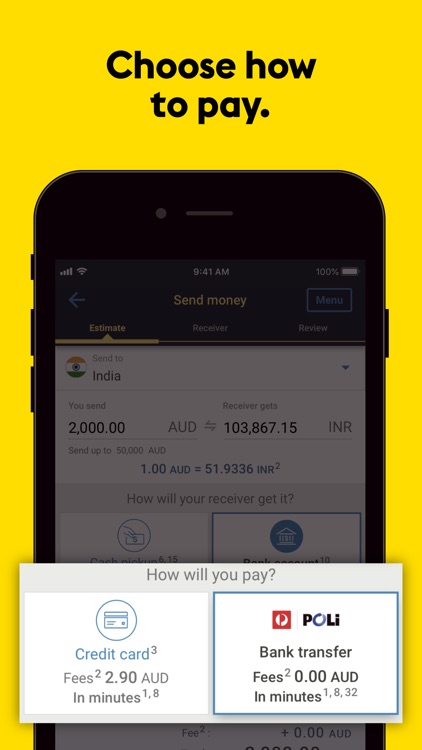 Western Union Money Transfer