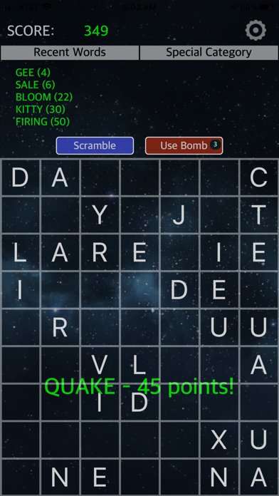 Screenshot #2 pour Word Bomber