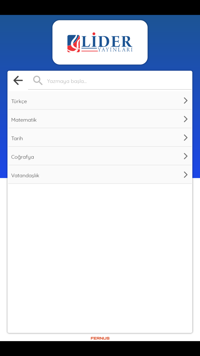 Lider Yayınları Çözümler