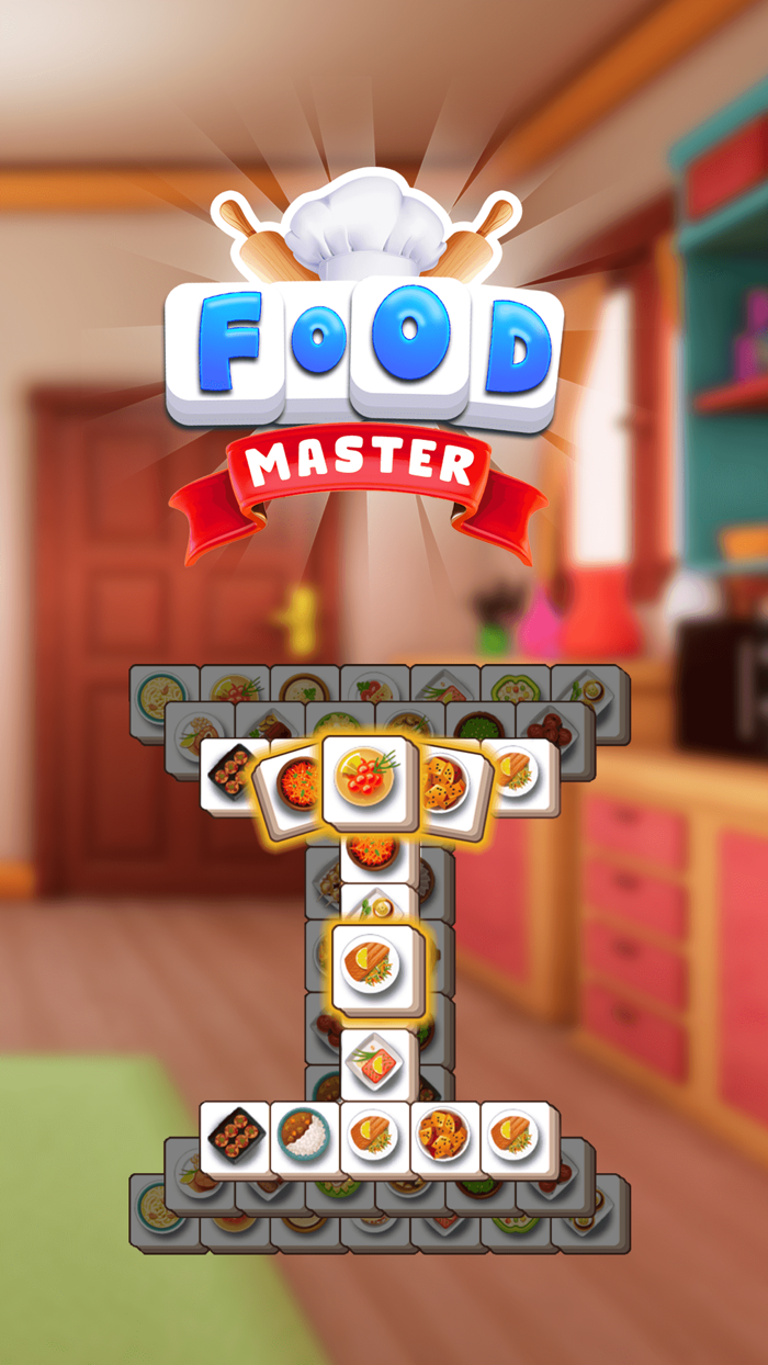 Food Master Tile Connect Game