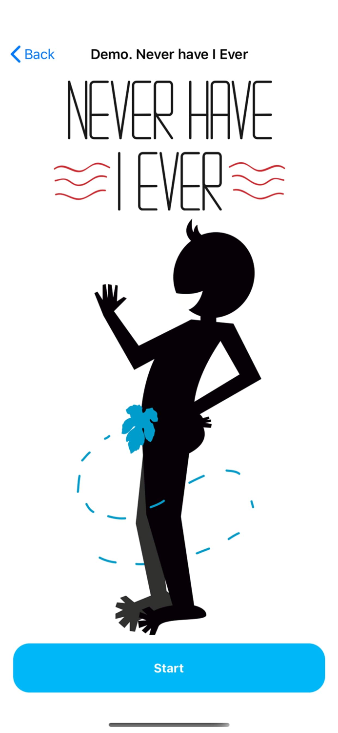 Never Have I Ever. Party game