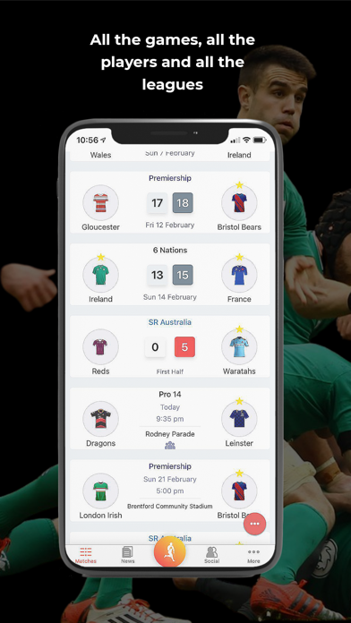 Screenshot #3 pour Ultimate Rugby Pro
