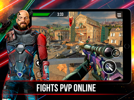 Screenshot #1 for World of Snipers:  PvP Shooter