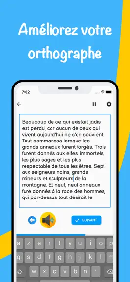 Game screenshot Dictée d'orthographe mod apk