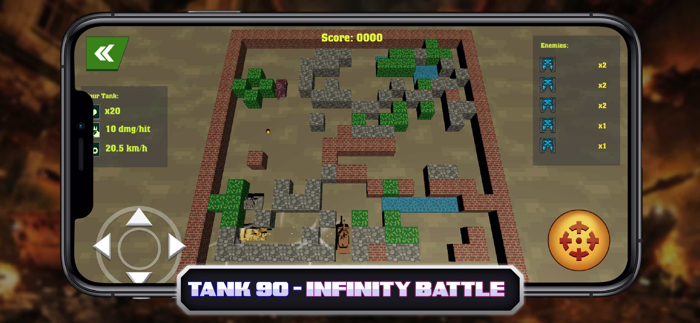 Tank 90 Infinity Battle