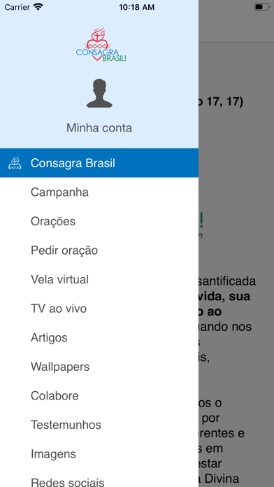 Consagra Brasil Screenshot