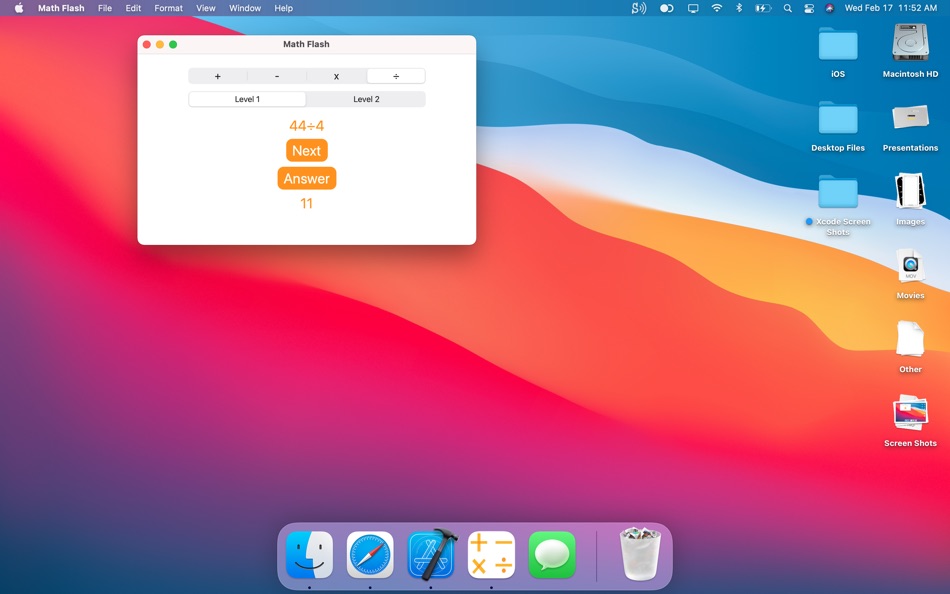 #4. MathFlash Fun Desktop Edition (macOS) 게시자: Nehal Dantwala