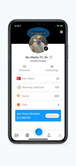 Game screenshot Nu Media TV LIVE apk