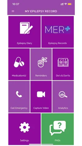 Game screenshot My Epilepsy Record(MER) apk