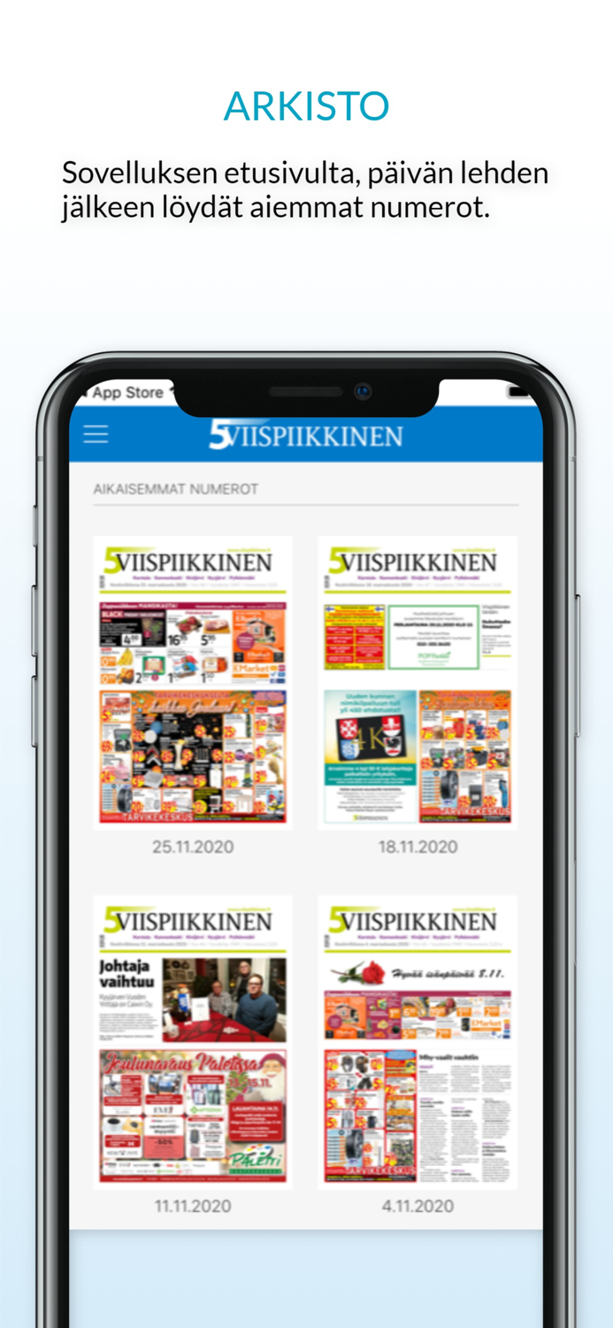 Viispiikkinen päivän lehti