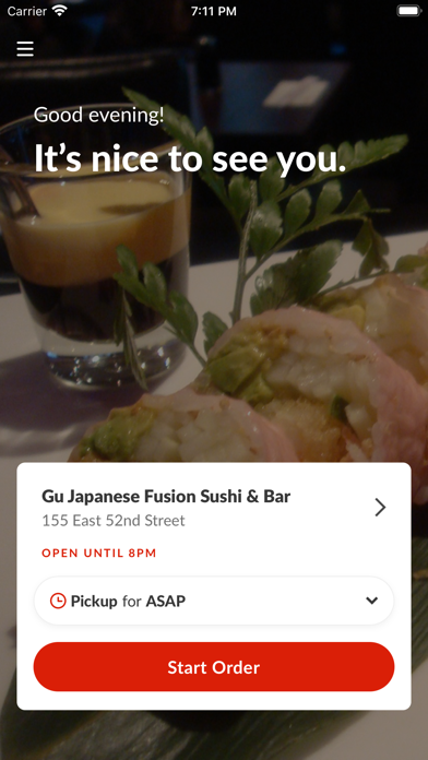 Gu Japanese Fusion Sushi & Bar Screenshot
