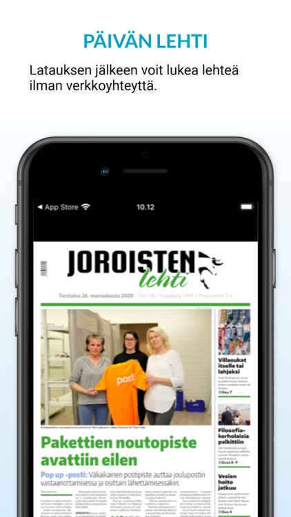 Joroisten Lehti, päivän lehti