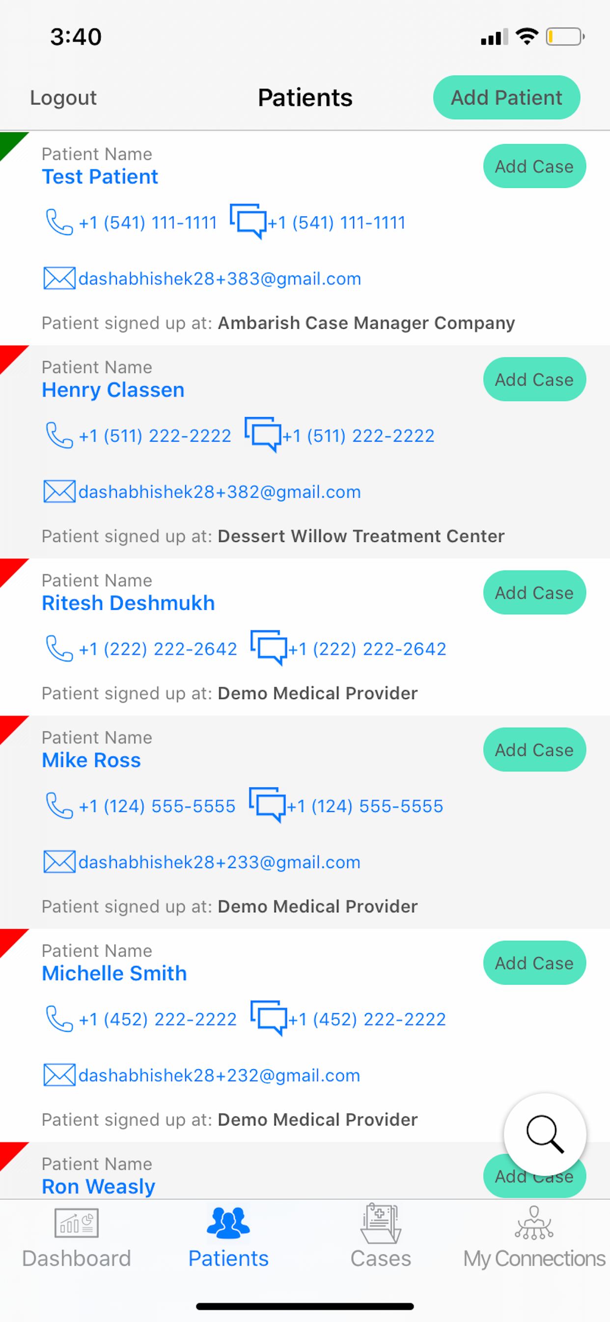 Green Bills - Case Manager screenshot 2