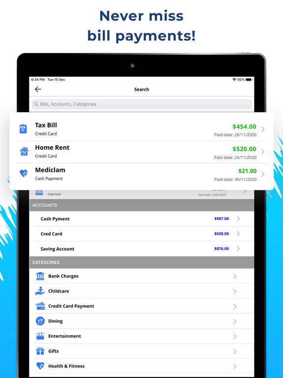 Bills Organizer App Price Drops