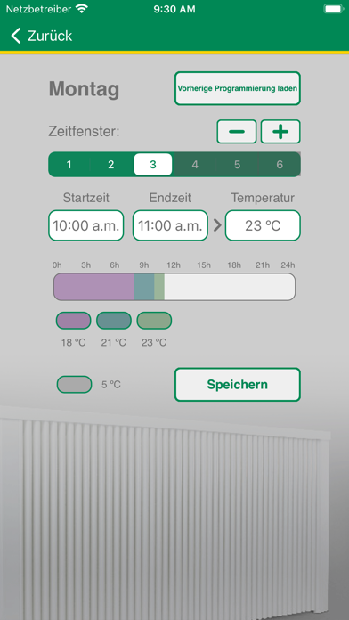 EVO Elektroheizungen Screenshot