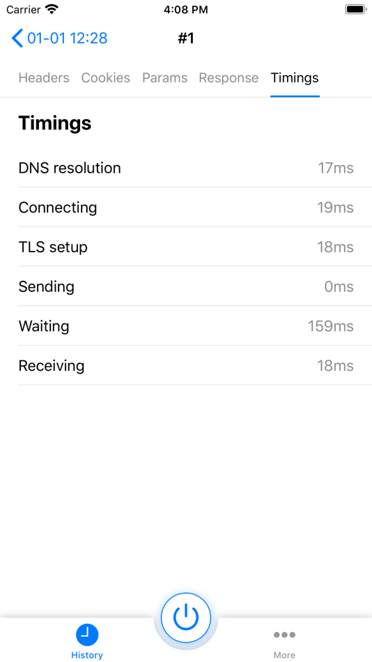 #7. HTTP Catcher (iOS) By: MESS LAB LTD