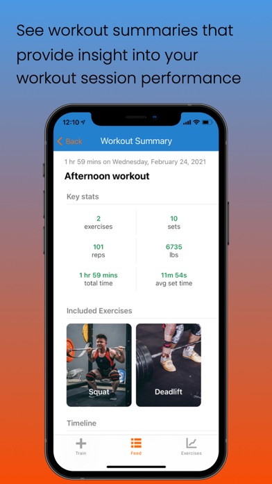 Fierce Fitness Workout Tracker Screenshot