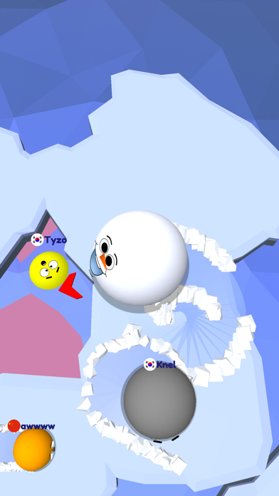 Snow Roll.io Screenshot