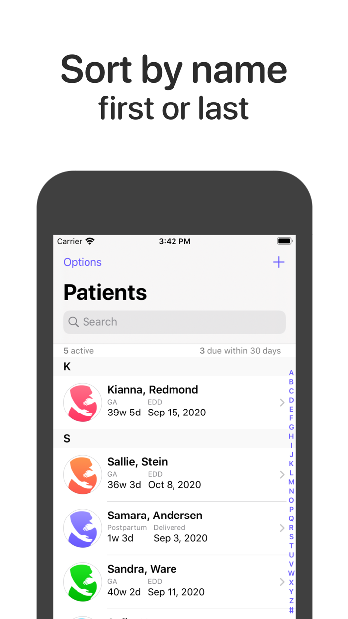 OB Tracker and Pregnancy Wheel