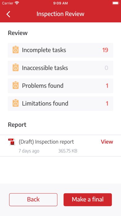 OnSpot Home Inspection Screenshot
