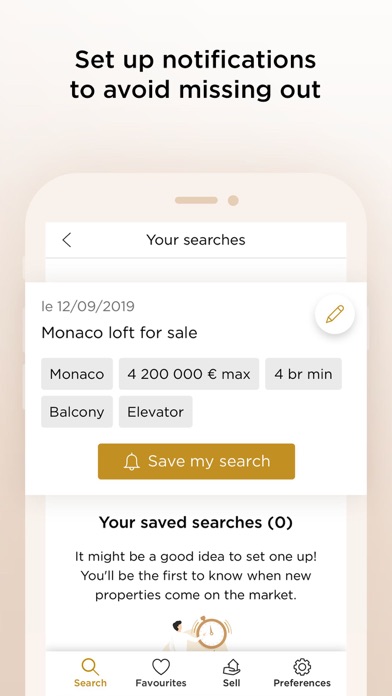 Belles Demeures- real estate Screenshot