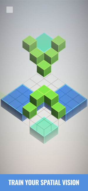 ‎Isometric Squares - puzzle ² Screenshot