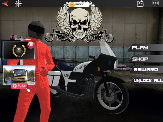 Screenshot #4 pour Bike Simulator: Offroad Rider
