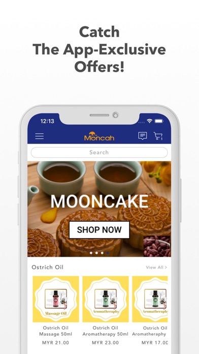 Moncah Brand Screenshot