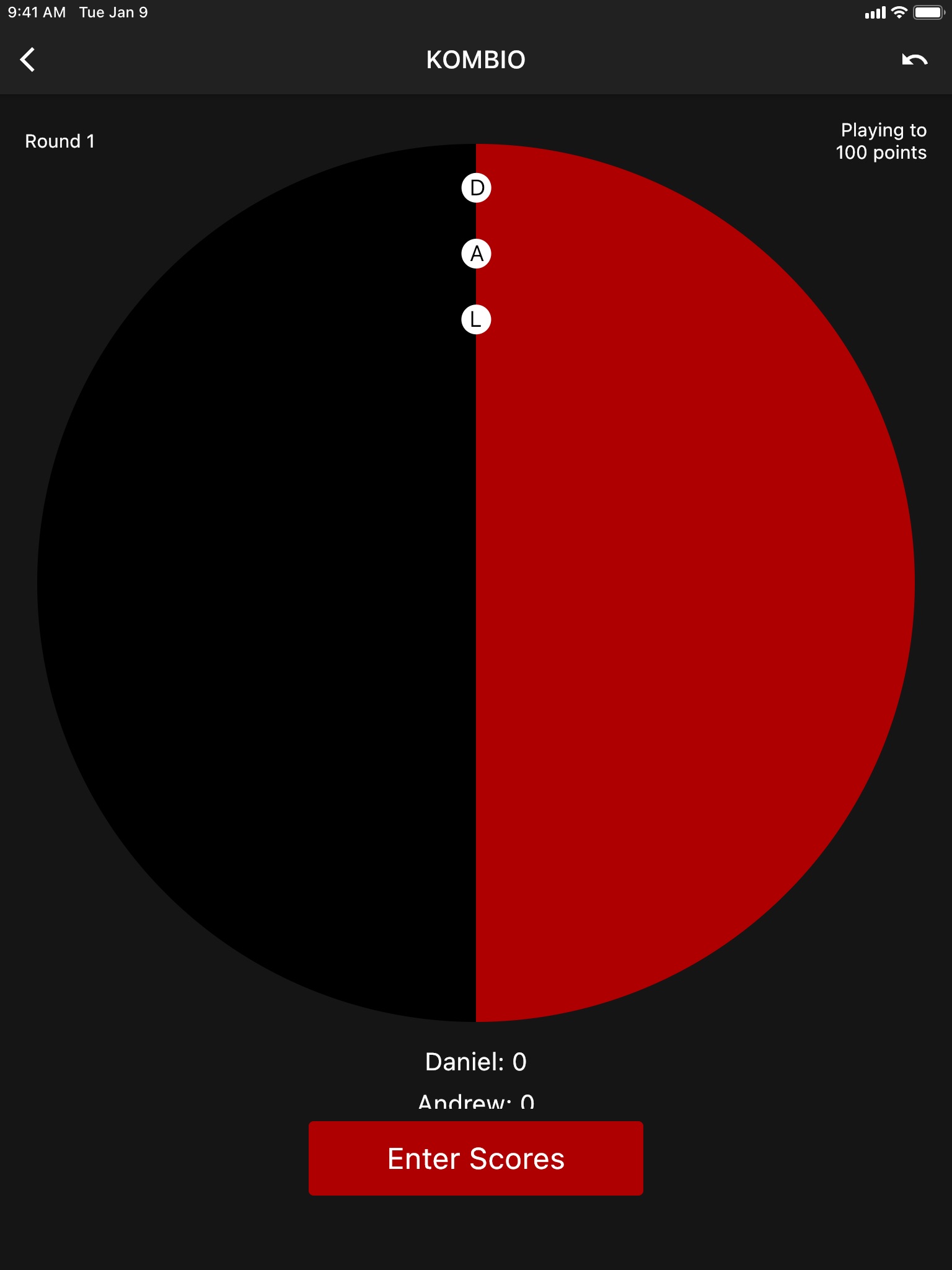 Kombio Scorekeeper screenshot 3