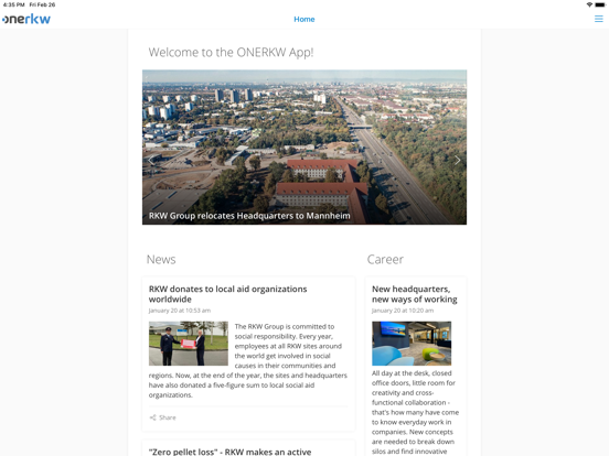 Screenshot #4 pour ONERKW App