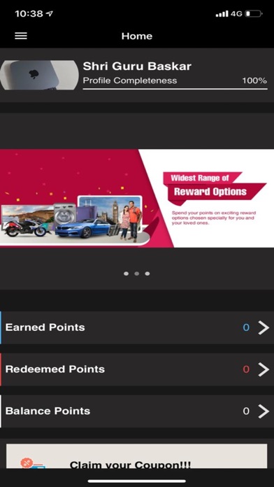 Meritor India Rewards Screenshot