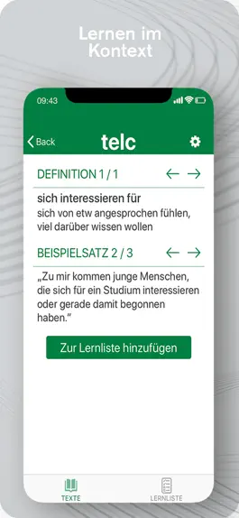 Game screenshot telc Deutsch C1 Wortschatz hack