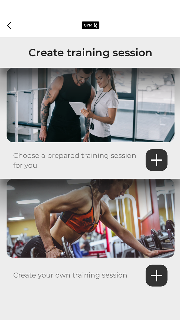 GYM X - Your gym app
