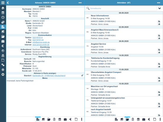 Screenshot #6 pour SMARTCRM.App 20.2